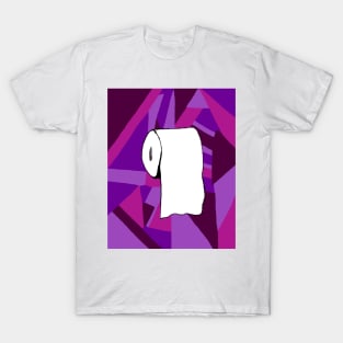 Toilet Paper - Purple T-Shirt